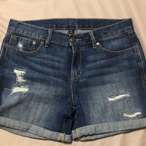 Gap Denim Roll Up Shorts - Size 6/28
